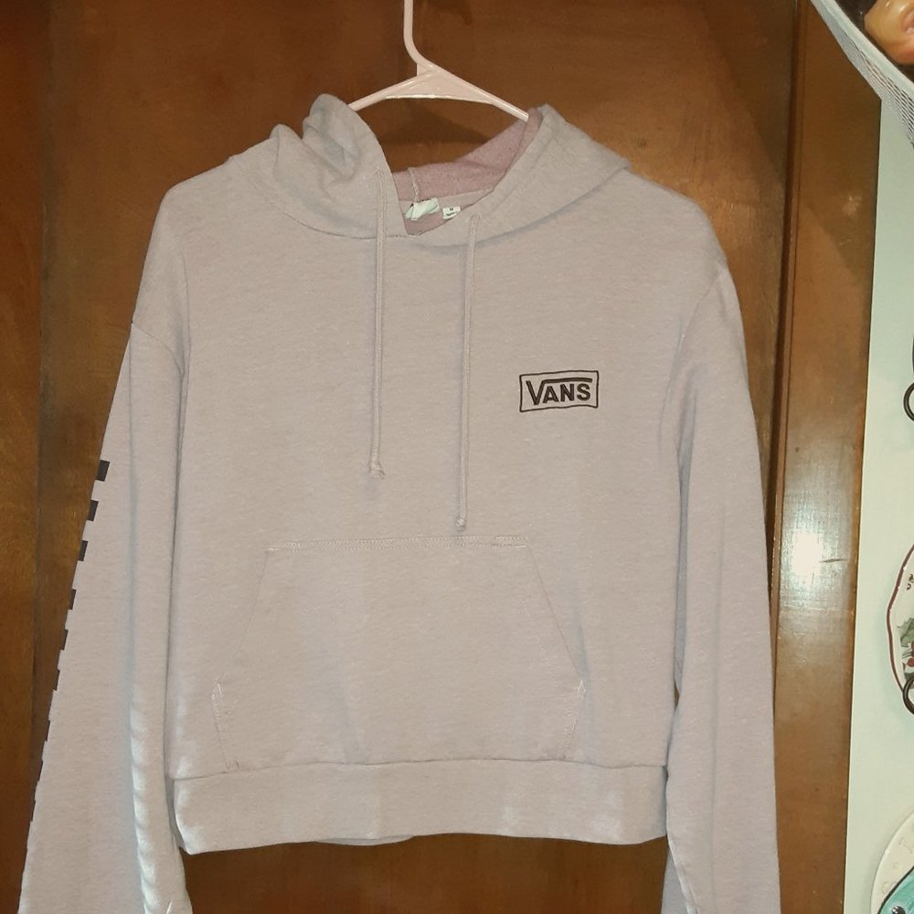 VANS Pull-over hooded sweatshirt, light mauve, Medium